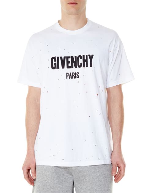 givenchy paris t shirt fake|givenchy t shirt size chart.